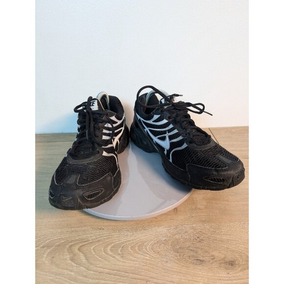 Nike Air Max Torch 4 Black White Women's Shoes Sneakers Size 11 Flaw 343851-010 - Picture 1 of 13